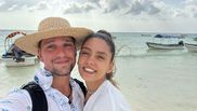 Oana Moșeangu a postat o imagine cu bărbatul din viața ei
