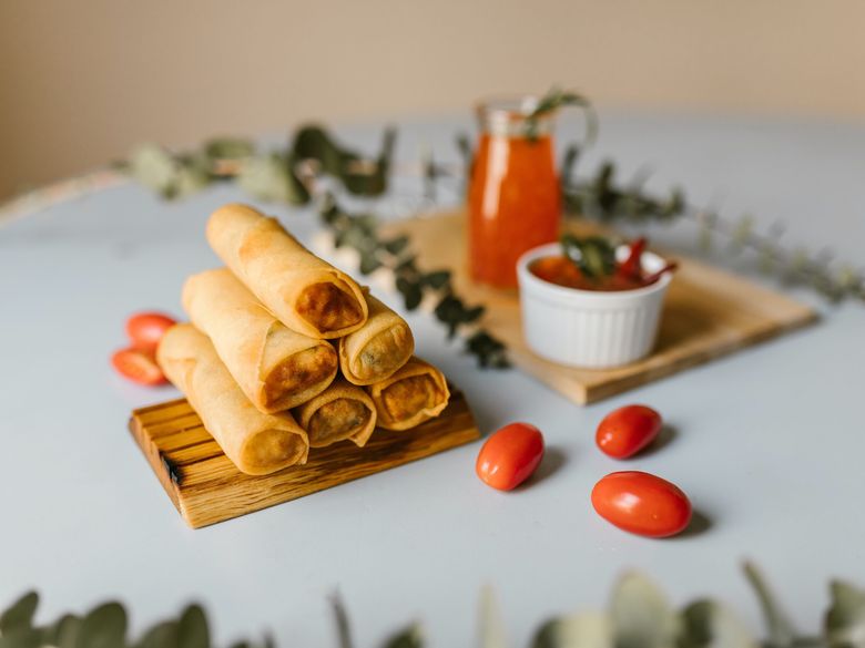 Rulouri de primăvară cu legume rulouri de primavara cu legume