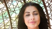 Gabriela Cristea și Tavi Clonda, fotografie de la botez cu Raluka