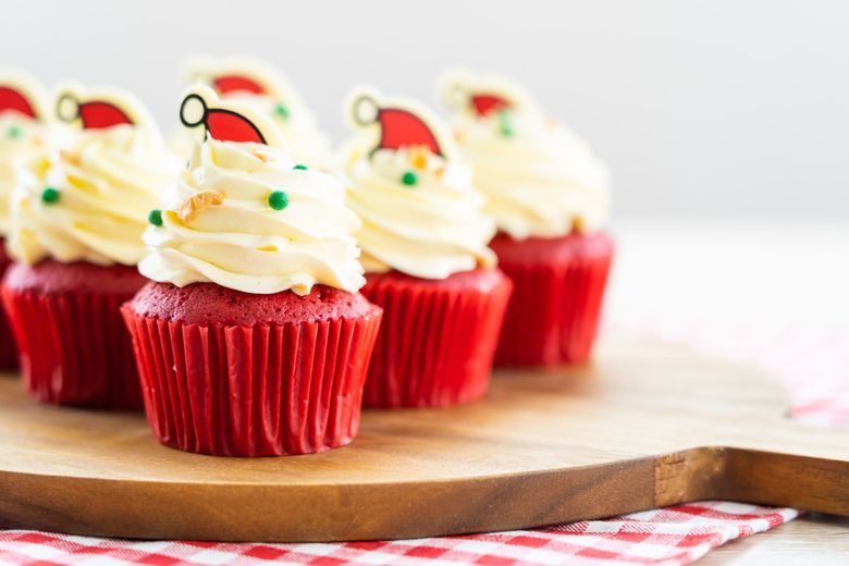 reteta de briose red velvet de craciun