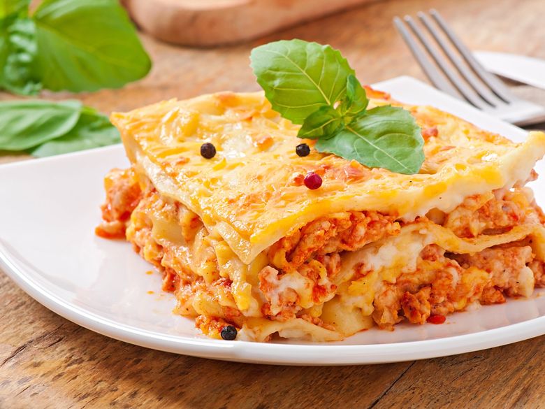 Numai bună de luat la pachet reteta de lasagna