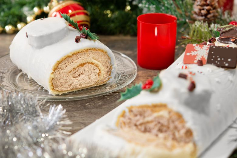 tortul traditional bustean de craciun