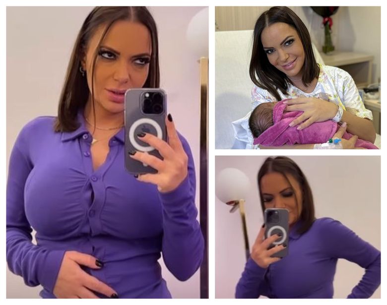 Andreea Antonescu, primul videoclip la doar câteva zile de la naștere. Vedeta arată senzațional, după ce a adus pe lume cel de-al doilea copil