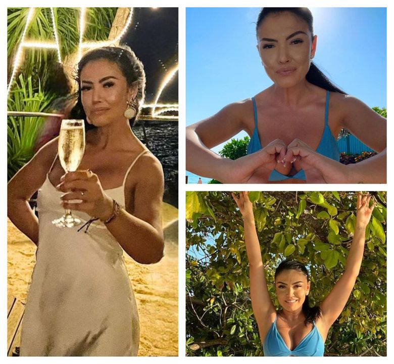 Andreea Mantea, apariție de senzație în costum de baie! Prezentatoarea TV și fiul ei sărbătoresc Revelionul într-un loc  exotic