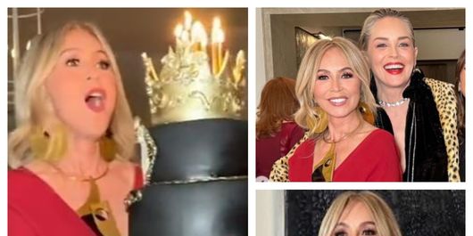 Ce cadou excepțional a primit cea mai bogată femeie din România, de la Sharon Stone