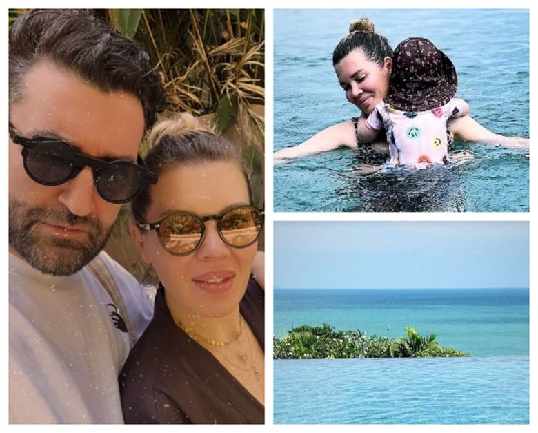 “Toată șatra lu’ papuc!” Smiley, fotografie de senzație la plajă alături de fiica sa