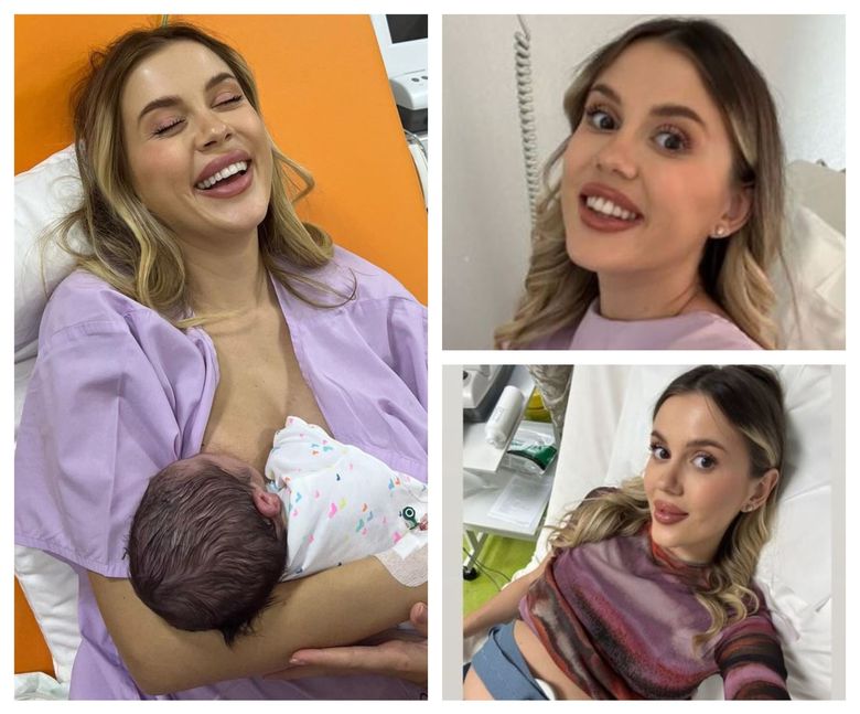 “Ce trăim acum este magic!” Emily Burghelea a născut!