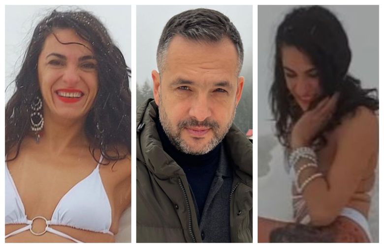 VIDEO Mihaela Coșerariu s-a filmat dezbrăcată în zăpadă! Fosta soție a lui Mădălin Ionescu face ravagii la 46 de ani