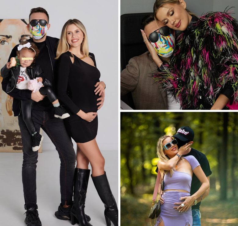 „Tatăl copiilor mei.” Emily Burghelea, prima fotografie cu soțul său fără ochelari