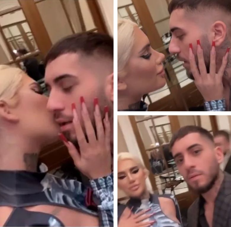 Ce a făcut Bia Khalifa în fața lui Fulgy. Fanii au crezut că nu văd bine Ce a făcut Bia Khalifa în fața lui Fulgy. Fanii au crezut că nu văd bine