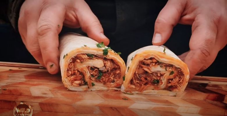 reteta de tortilla cu pui si mozzarella