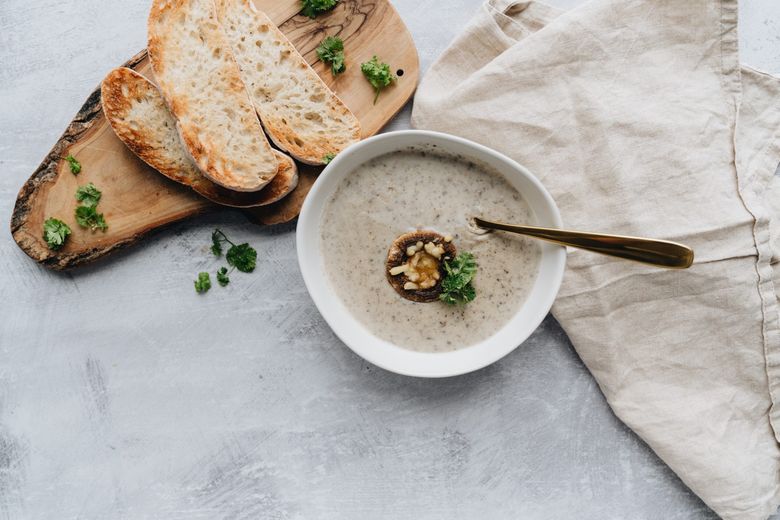 supa crema de ciuperci