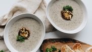 supa crema de ciuperci cu pui