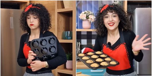 Rețetă de Brioșe pufoase cu ciocolată a emisiunii „Păzea, Creața gătește!”. Bune de savurat cu un pahar de lapte!