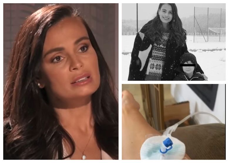 ”O perioadă foarte ciudățică.” Anca Serea a publicat o fotografie cu ea, la perfuzii! Ce au pățit vedeta și băiatul ei