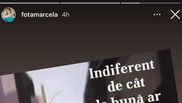 Ce mesaj a postat Marcela Fota pe rețelele de socializare