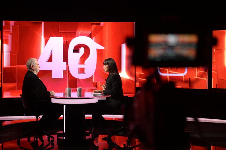 Actorul Florin Zamfirescu, la “40 de întrebări cu Denise Rifai”