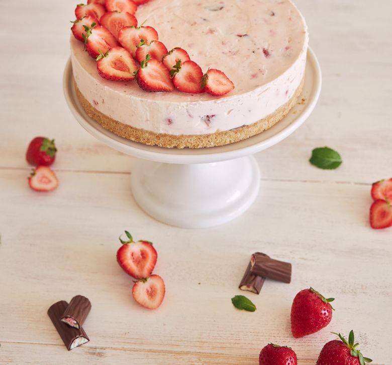 Rețetă de Cheesecake cu căpșune cea mai buna reteta de cheesecake cu capsune