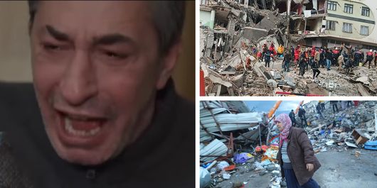 Actorul Erkan Petekkaya, devastat de durere. Mai multe rude de ale lui, victimele cutremurului din Turcia