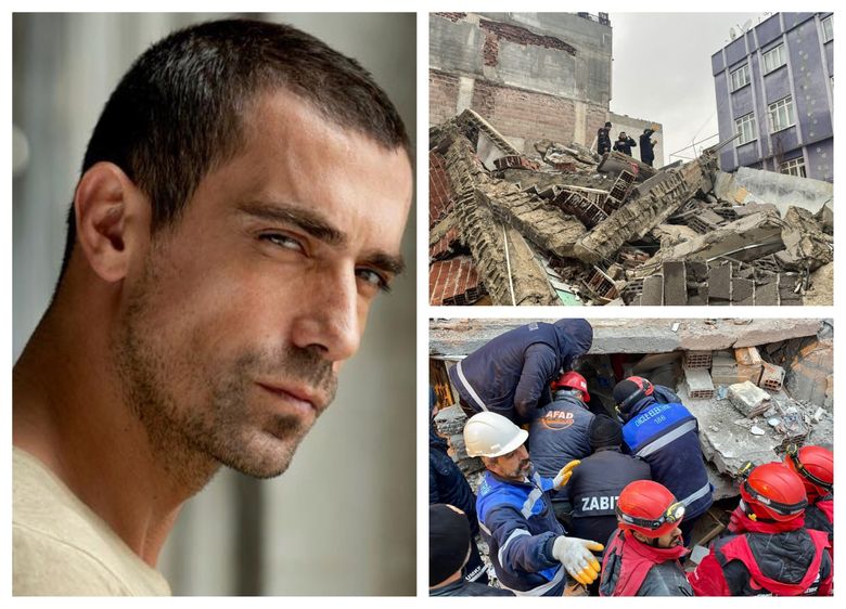 Actorul İbrahim Çelikkol, din serialul „Mă numesc Zuleyha”, a sărit în ajutorul persoanelor prinse sub dărâmăturile din Turcia