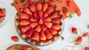 tarta cu capsune