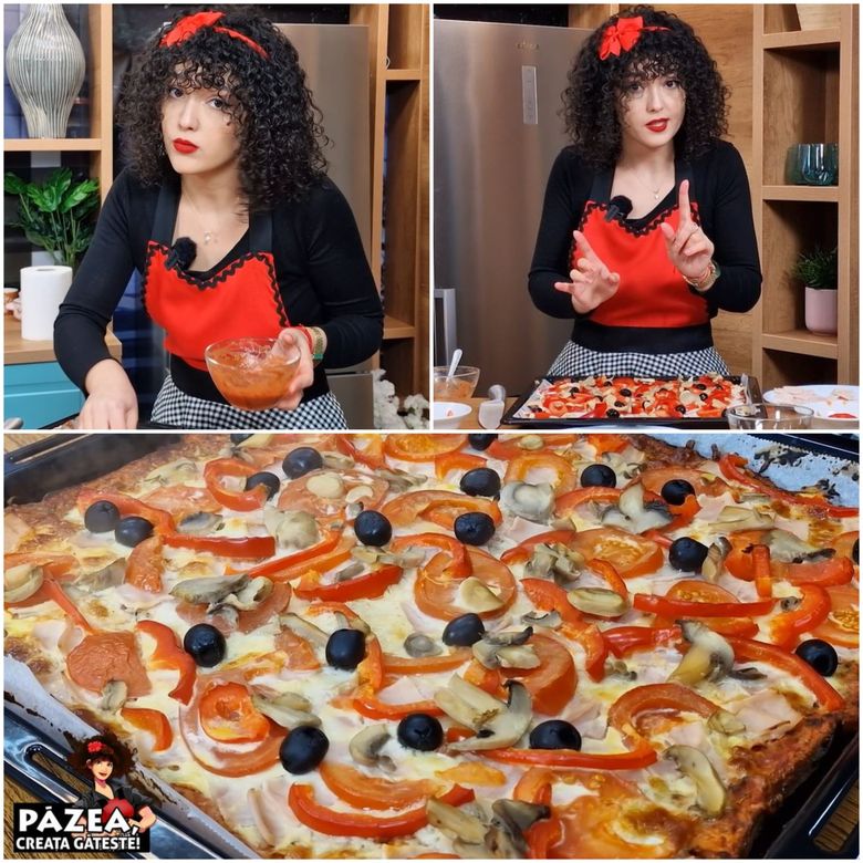 reteta de pizza cu blat de paine