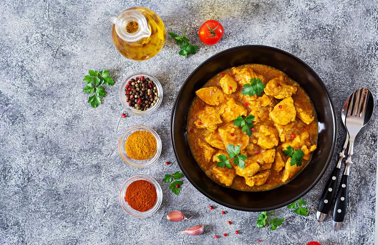 Rețetă de Curry cu pui și ceapă, preparat de origine asiatică