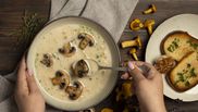 reteta de supa crema de ciuperci