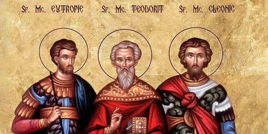 Calendar ortodox 3 martie 2023. „Sfinţilor mucenici, cu legătura păcii aţi biruit înşelăciunea vrăjmaşului!