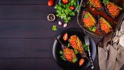 vinete la cuptor cu carne tocata