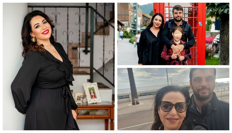 ”Poate și eu am exagerat.” Oana Roman a fost surprinsă în compania lui Marius Elisei și a fiicei lor, la puțin timp după ce s-au separat