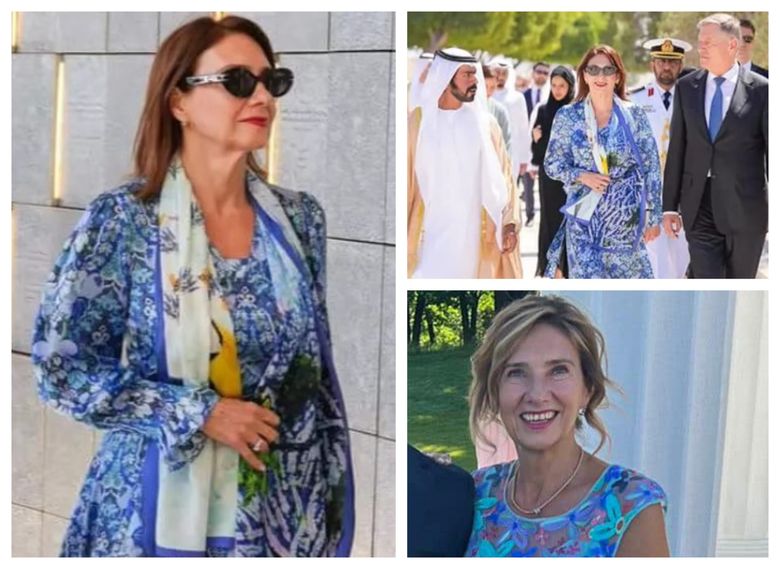 Câți bani a scos din buzunar Carmen Iohannis, pentru eșarfa purtată în vizita oficială din Emiratele Arabe Unite Câți bani a scos din buzunar Carmen Iohannis, pentru eșarfa purtată în vizita oficială din Emiratele Arabe Unite