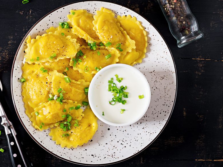 reteta de ravioli cu spanac si branza