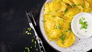 cea mai simpla reteta de ravioli cu spanac si branza