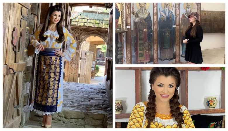 “Am simțit pur și simplu că stau numai în rugăciune.” Claudia Ghițulescu, mărturisiri despre retragerea la mănăstire. Interpreta s-a apropiat mai mult de Dumnezeu