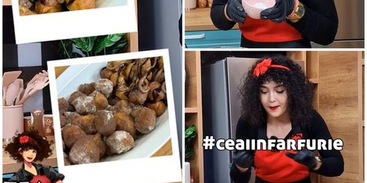 Rețetă de Mini gogoși a emisiunii „Păzea, Creața gătește!”. Pe cât de mici arată, pe atât de delicioase sunt!