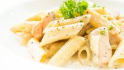 cea mai simpla reteta de paste carbonara cu somon