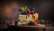 cea mai simpla reteta de tort cheesecake cu sos de ciocolata