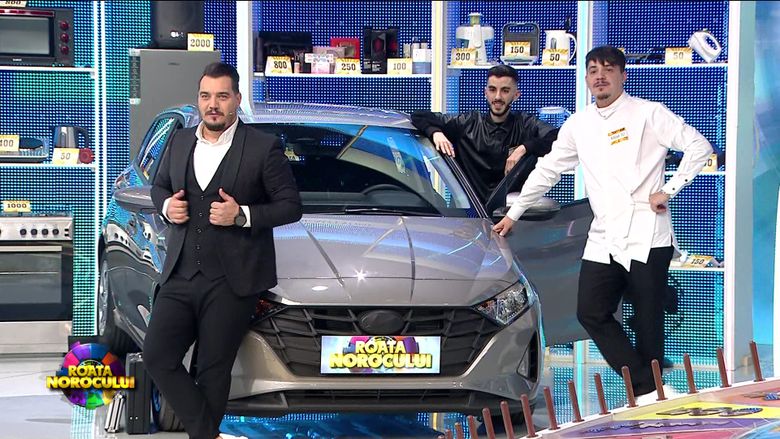 Bogdan de la Ploiești și Omar Arnout au câștigat mașina, aseară, la “Roata Norocului”! Bogdan de la Ploiești și Omar Arnout au câștigat mașina, aseară, la “Roata Norocului”!