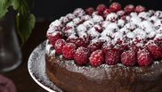 tort cu zmeura