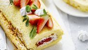 rulada cu crema de vanilie