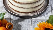 tort de morcovi cu nuci si piersici recipe