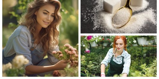 De ce ar trebui să folosești zahăr în grădină! Transformarea se va produce în doar câteva zile
