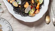 spaghete cu fructe de mare