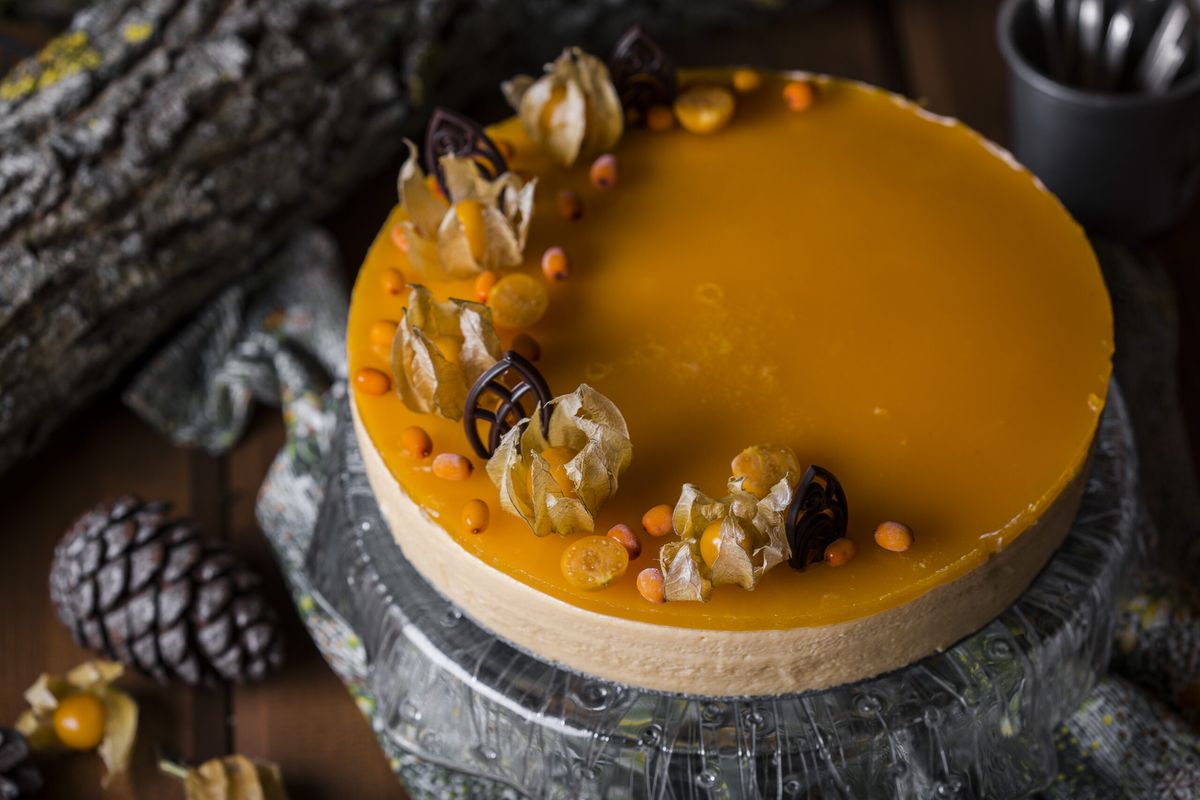 Cheesecake cu portocale și scorțișoară retete de cheesecake cu mascarpone