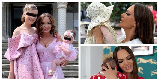 „Vreau un frate” Andreea Antonescu, mamă pentru a treia oară? Ce a spus artista despre un al treilea copil, chiar în ziua botezului fiicei sale!