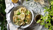paste cu pesto si ton
