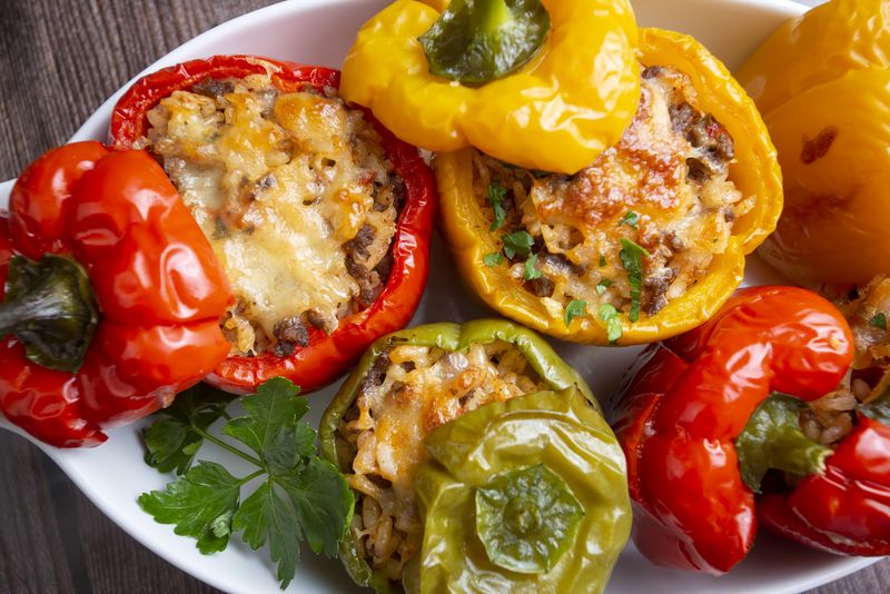 reteta ardei umpluti la cuptor