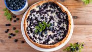 cheesecake cu afine si branza de vaci