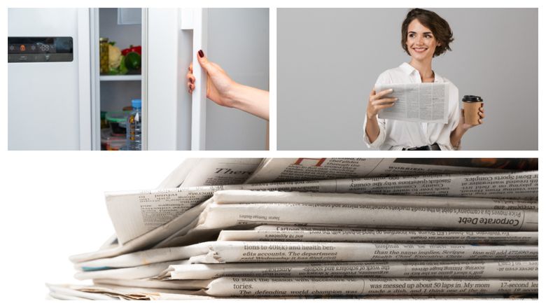Ce se întâmplă dacă pui un ziar în frigider. De ce trebuie sa utilizeze femeile acest truc? Ce se întâmplă dacă pui un ziar în frigider. De ce trebuie sa utilizeze femeile acest truc?